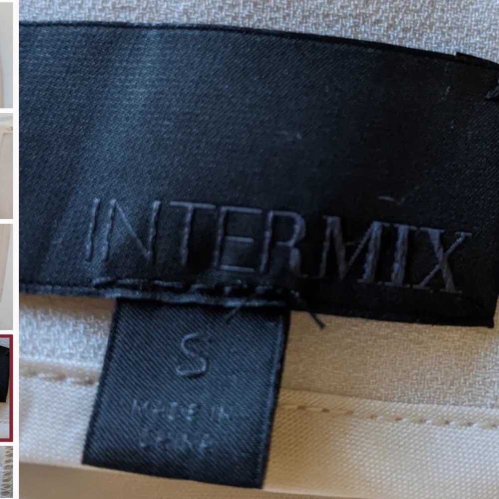 Intermix Split Layer Wide Leg Pants - image 7